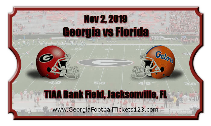 Bulldogs vs Florida Gators Football Tickets 11/02/19