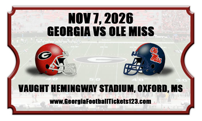 2026 Georgia Vs Ole Miss